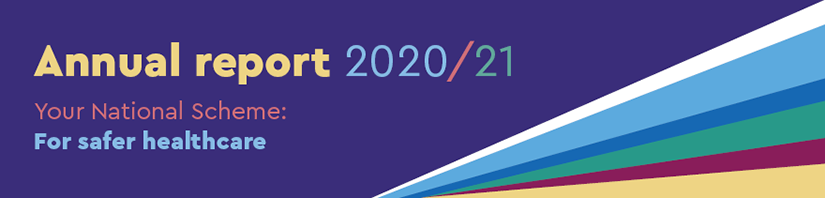 Annual report 2020/21 - Your National Scheme: For safer healthcare