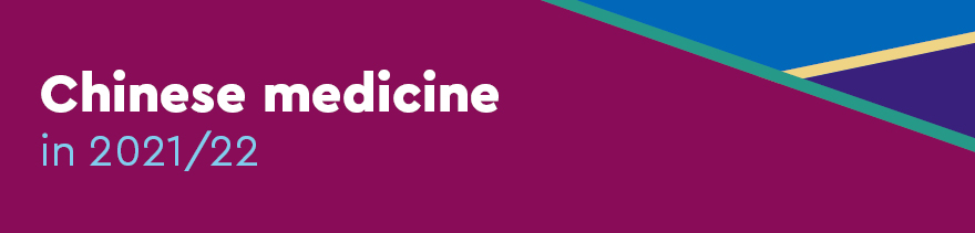 Chinese medicine in 2021/22