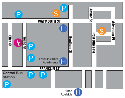 Venue details -International Visualisation Centre (IVC), 19 Young Street, Adelaide