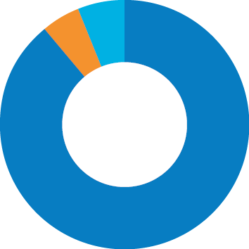Audit outcomes pie chart